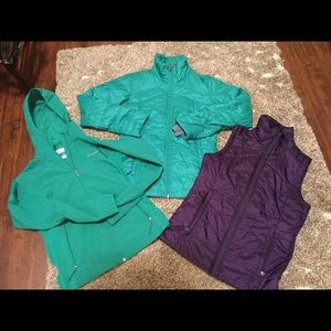 Lot Columbia Omni Heat Jacket, Vest, Raincoat Sz S